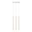 HANGING LAMP PASTELO 3 BEIGE 3XG9 thumbnail 1