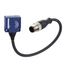INDUCTIVE SENSOR FLAT FORM E 12V 24 V DC PNP NC 3 WIRES FLUSH PUR CAB  thumbnail 9