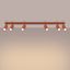RING CEILING LAMP 6L RED OCHRE 6XGU10 thumbnail 6