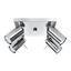 CEILING LAMP RING 4 CHROME GU10 4X40W IP20 thumbnail 1