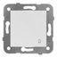 Socket outlet, flap cover, cage clamps, white thumbnail 2