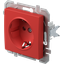 SOCKET SCHUKO 2P+E 16A 250V~ RD XO 4417009 thumbnail 3