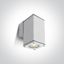 WHITE WALL GU10 10w IP54 100-240V thumbnail 1