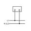 Frequency meter, 96x96mm, 45 to 65Hz, 230VAC thumbnail 3