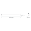WHITE 48W CCTV LINEAR TRACK LIGHT 230V IP20 thumbnail 2