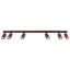 Ceiling lamp RING 6L brown thumbnail 1