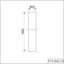 Tube D25mm 1000mm long SR thumbnail 3