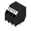 Printed circuit board terminals, 3.50 mm, Number of poles: 3, 135°, Solder pin length (l): 3.5 mm, black, PUSH IN with actuator, Clamping range, max. : 1.5 mm², Tape thumbnail 3