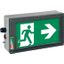 Ex-escape sign luminaires EX-LITE N with integrated emergency light function for zone 1/21, Pictogram: DIN ISO 7010, Arrow: 3 Clock thumbnail 2