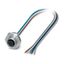 SACC-E-M12FS-5CON-M20/0,5 VA - Device connector front mounting thumbnail 2
