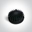 BLACK 20W CCTV HONEYCOMB IP20 230V DARK LIGHT thumbnail 1
