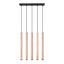 HANGING LAMP PASTELO 5L WOOD G9 5X8W IP20 thumbnail 1