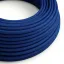 Glossy Classic BlueTextile Cable - The Original Creative-Cables - RM12 round 2x0.75mm / 3x0.75mm thumbnail 1