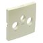 COVER PLATE FOR R-TV-SAT SOCKETS PEARL thumbnail 2