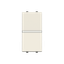 Push-button, SP without symbol - 1M - White thumbnail 1