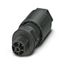QPD W 4PE2,5 6-11 M25 FC BK - Panel feed-through thumbnail 1