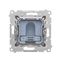 Double socket with earthing and shutters, white, 16A thumbnail 2