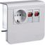 acc.box SL20055 socket+2 loudsp p.white thumbnail 2