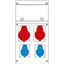 COLUMNS CA 1 SOCKET WITH LOCK T2 7,4kW thumbnail 1