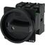 P3-100/V/SVB-SW Main switch, P3, 100 A, rear mounting, 3 pole, STOP function, With black rotary handle and locking ring, Lockable in the 0 (Off) position thumbnail 19