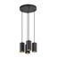 ASTO TUBE, pendant light, GU10, pendant length 250 cm, 4x max. 10 W, black thumbnail 3