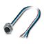 SACC-E-M12FS-4P-M16XL/0,5 - Device connector front mounting thumbnail 2