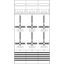 DF39B6 Meter panel, Field width: 3, Rows: 0, 1350 mm x 750 mm x 160 mm, IP2XC thumbnail 17