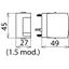 Surge arrester type 2 varistor-based protection module for DEHNguard M thumbnail 2