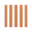 VC32VT-BF630 flat copper set 630A L=215MM consisting of 3x30x10/2x25x10 thumbnail 1
