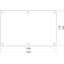 Hermetic Flush-Mounted Facade Box Ppt-EH251, IK07, IP65, plastic cover thumbnail 2