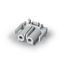 PCB coupler 2p socket, horiz., grey thumbnail 1