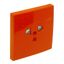 SAF C.PLATE F/EARTH SOCKET (EURO-USA) ORANGE thumbnail 2