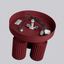 Ceiling lamp KARBON 3P burgundy thumbnail 9