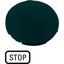 M22-XD-S-GB0 Button plate, flat black, STOP thumbnail 5
