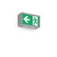 RECHTECK, 3 W, aluminium, on/off Wall luminaires, L 250 B 90 H 140, SB thumbnail 2