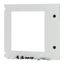 XTMPIX40WD-H550W600 Front door for IZMX40, withdrawable, HxW=550x600mm, IP55, grey thumbnail 5