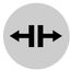 M22-XDL-W-X13 Button lens, flat white, symbol solve thumbnail 2