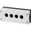 M22-I4-PG Surface mounting enclosure, RAL 7035, Number of locations: 4 thumbnail 2
