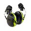 3M™ PELTOR™ Earmuffs, Hi-Viz, Helmet Mounted, X4P3 thumbnail 1