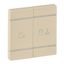Cover plates Valena Life - DO NOT DISTURB + MAKE UP ROOM - ivory thumbnail 2