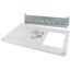 BPZ-XNH2X-2/X-600-MV-W NH switch-disconnectors mounting unit, 400A, W=600mm, XNH2 3p, mounting on mounting plate thumbnail 3