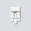 HT 611-01 W Horn holder thumbnail 1