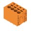 Printed circuit board terminals, 5.00 mm, Number of poles: 4, 180°, Solder pin length (l): 3.5 mm, tinned, orange, PUSH IN without actuator, Clamping range, max. : 2.5 mm², Box thumbnail 2