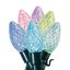 Twinkly C9 Lights, 40 RGB bulbs, 0,3 meter distance starter kit, Green wire, BT+WiFi, Gen II, IP44, Plug F thumbnail 2