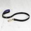 DOG LEAD / CROSS / BLACK / PURPLE / BRASS (27MM) thumbnail 1