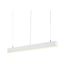 GLENOS ALU-PROFIL with cover, matt white, 1m thumbnail 1
