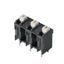 Printed circuit board terminals, 7.62 mm, Number of poles: 3, 180°, Solder pin length (l): 1.5 mm, black, PUSH IN with actuator, Clamping range, max. : 1.5 mm², Tube thumbnail 3
