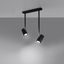 CEILING LAMP NORANO 2 BLACK GU10 2X40W IP20 thumbnail 10