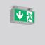 RECHTECK, 4,2 W, aluminium, on/off Ceiling luminaires, L 362 B 125 H 1 thumbnail 1