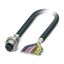 SACCBP-FS-17CON-M16/2,0-PVCSCO - Device connector, rear mounting thumbnail 1